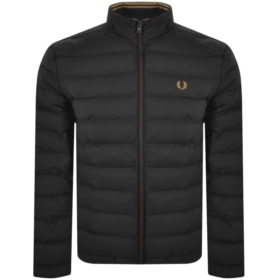 Fred Perry Insulated Jacket Black | Mainline Menswear x